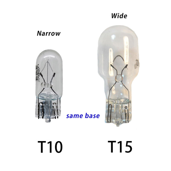 T10 V.S T15｜How to choose a Reverse light?
