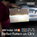 2017-2021 Honda CR-V LED Whole Replacement Package (High Low Beam Headlight, Fog Light, Dome Light, Back Up Light ,Trunk, Map, Vanity Mirror Light) Per-Accurate Incorporation