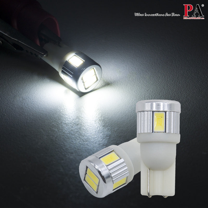 PA 6SMD T10 5630 LED Automotive White Bulb Per-Accurate Incorporation
