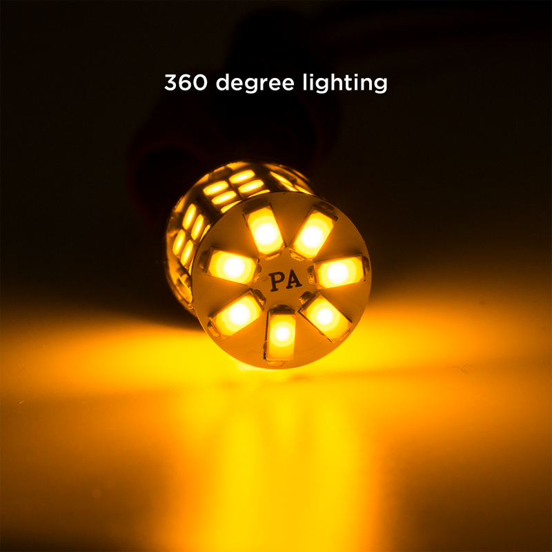 PA 49 SMD  |  LED Automotive Turn Signal Bulb (Wedge T20 3157 / Bayonet BA15S, BAU15S, BAY15D) PA LED BULB