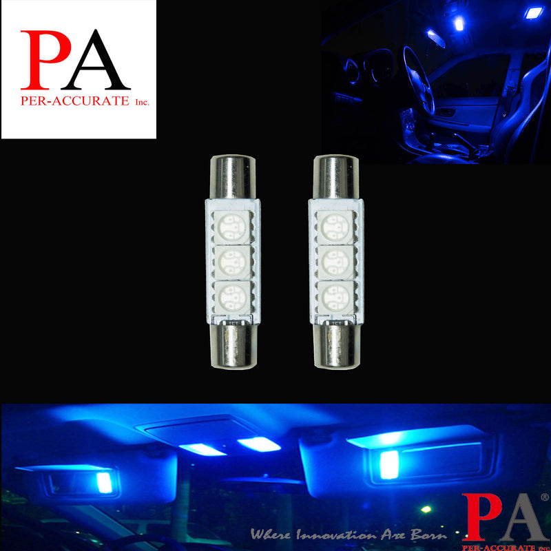 LED 3 SMD Festoon 29mm 31mm Automotive Interior Bulb Mazda 3 6 CX3 CX5 Vanity Mirror Light Interior Light PA LED BULB - HYUGA