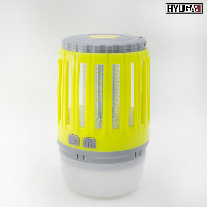 Mosquito Fly Killer LED Lamp Portable USB Electronic Rechargeable Bug Zapper for Summer Trip,Outdoor Camping,Patio,Home and Garden,Outdoor/Indoor Fly Trap (Pack of 1) PA LED BULB - HYUGA