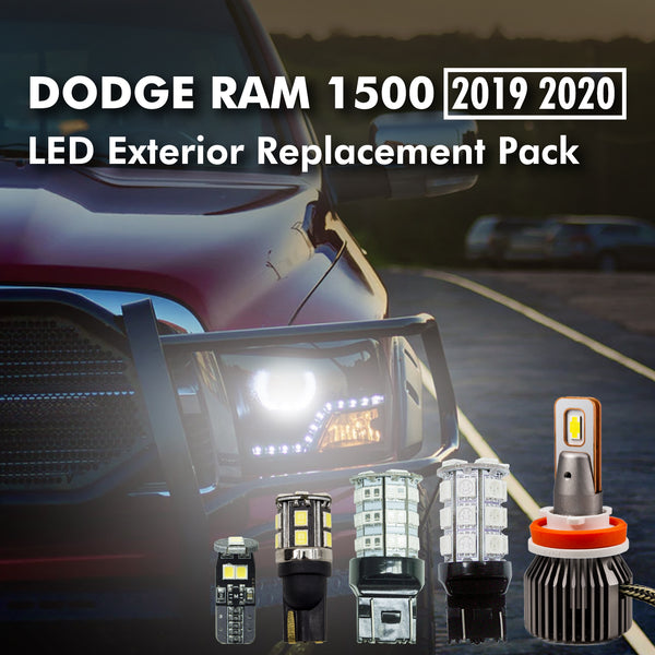2019 2020 Dodge Ram 1500 LED Exterior Replacement Package (headlight, reverse light, brake light, side marker) Per-Accurate Incorporation
