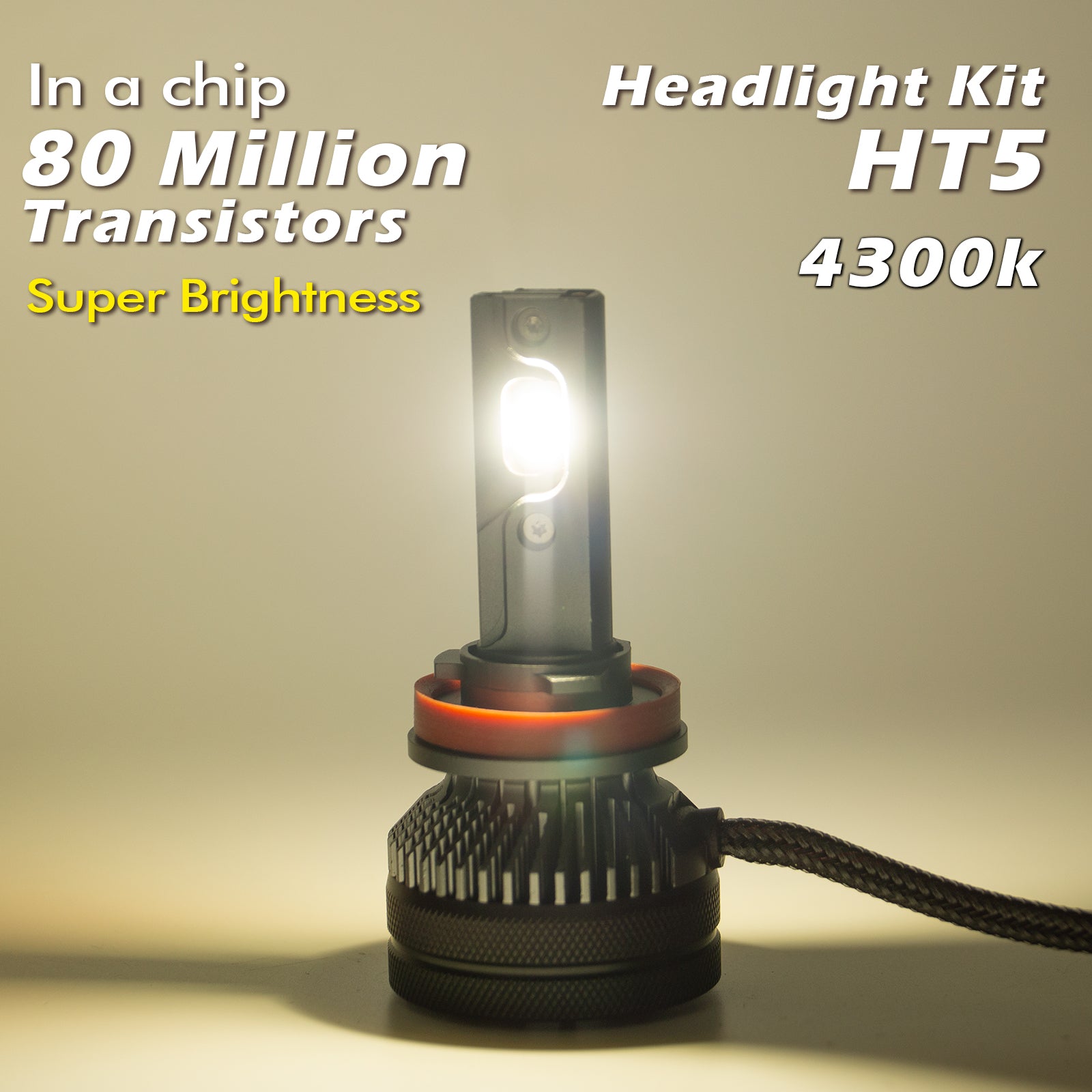 Osram chip H1 single beam automotive led car headlight conversion kit