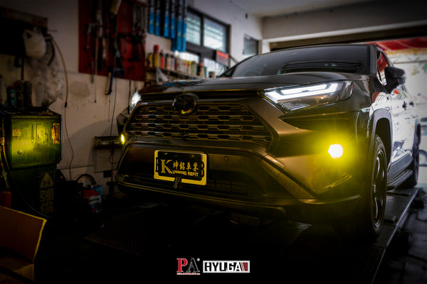 Toyota RAV4 Fog Light Upgrade: HYUGA TF1 Fog Lights 3000K Install