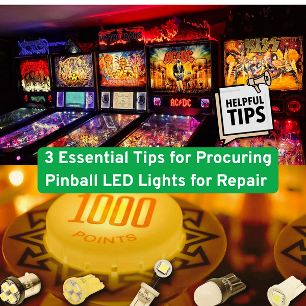 How to Choose the Right LED Lights for Pinball Repairs Avoid Flickering and Customer Complaints?