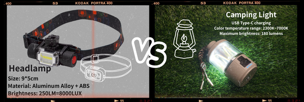 Mountain Night Events: How lighting equipment can become your best companion (Headlamp v.s. Camping Light)