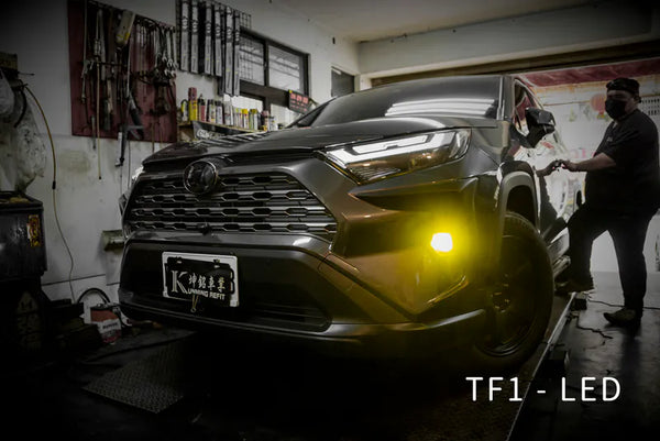 【Ultimate Upgrade】Dramatically Improve Visibility! TF1 LED Fog Light Bulbs Review!