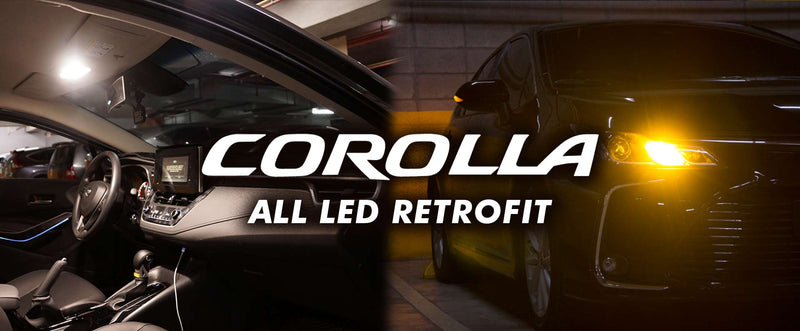 2001 ~ 2021 Toyota Corolla: Best Guide to Whole LED Bulb Replacement