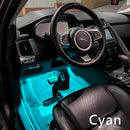 LED Generic Ambient Lighting Colorful Car Interior Light Footwell Lamp Compatible with JAGUAR E-PACE F-PACE XFL XEL PA LED BULB - HYUGA