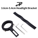 HYUGA Motorcycle Fog Light Auxiliary Lights with Horizontal Cutoff Line, Three Light Colors (White, Yellow), Simultaneous High and Low Beam, Multi-Mode Flashing, Independent Switch (Pack of 2)