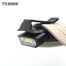 LED Clip-on Cap Lights Hat Flashlight COB LED Waterproof Ultra Bright Hands-Free Hat Light Flashlight Headlamp for Hunting Camping Running Fishing Hand Make (Pack of 4) PA LED BULB - HYUGA
