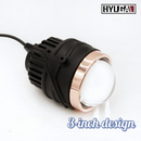 【HYUGA】3-Color Integrated Projector LED Fog Light Plug-and-Play for Toyota (YARIS / Altis / RAV4 / CAMRY / Vios) 2piecies a pack HYUGA LED BULB