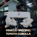 TOYOTA Full LED Interior Light Panel｜Corolla Cross Altis Yaris Direct Fit Full Panel Single Color 15-level Touch Control Adjustable Color Temperature and Brightness [Same Model Exported to Japan] HYUGA LED BULB