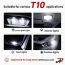 【PA LED】HX2 T10 LED High-Brightness Version, 6-Chip 2835 Interior Light / Parking Light / Vanity Light / Footwell Light / Door Light / Trunk Light / License Plate Light / Reverse Light – Upgraded Version HYUGA LED BULB
