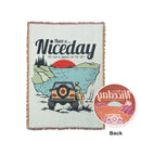 HYUGA Extra Large Camping Blanket (68"x48")- Camping Rug, Beach Blanket, Picnic Blanket, Outdoor Blanket, Bed Sofa Couch PA LED BULB - HYUGA