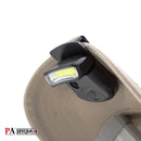 LED Clip-on Cap Lights Hat Flashlight COB LED Waterproof Ultra Bright Hands-Free Hat Light Flashlight Headlamp for Hunting Camping Running Fishing Hand Make (Pack of 4) PA LED BULB - HYUGA