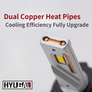 HYUGA HT6 4300K Warm White LED Headlight Bulb HYUGA LED BULB