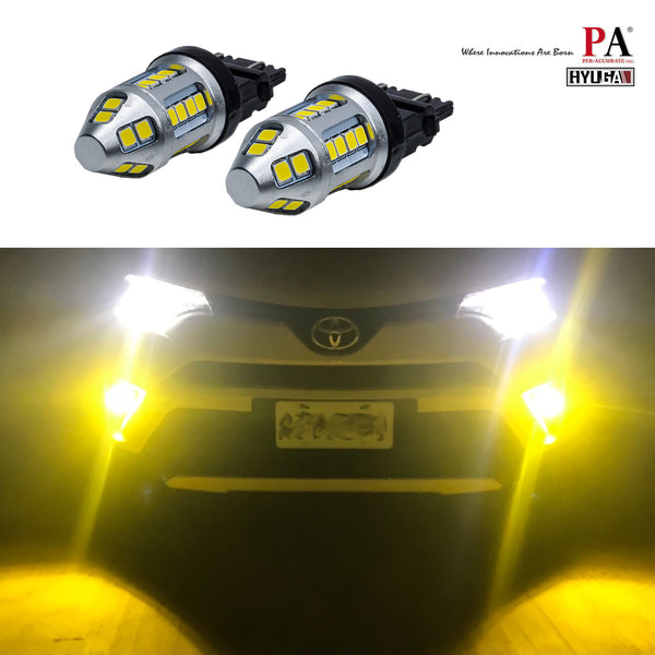 PA 30SMD 3157 2835 Auto LED Bulb 12V for Turn Signal Side Marker Stop Backup Tail Light (3056 3156 3156A 3057 4057 3157 4157 T25)