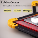 SC-1 LED Triangle Emergency Warning Light Multifunctional Waterproof Safety Flashing Signal Road Essential for Vehicle Accident/Repairing/Hazard/Camping/Hiking (Pack of 1) PA LED BULB - HYUGA