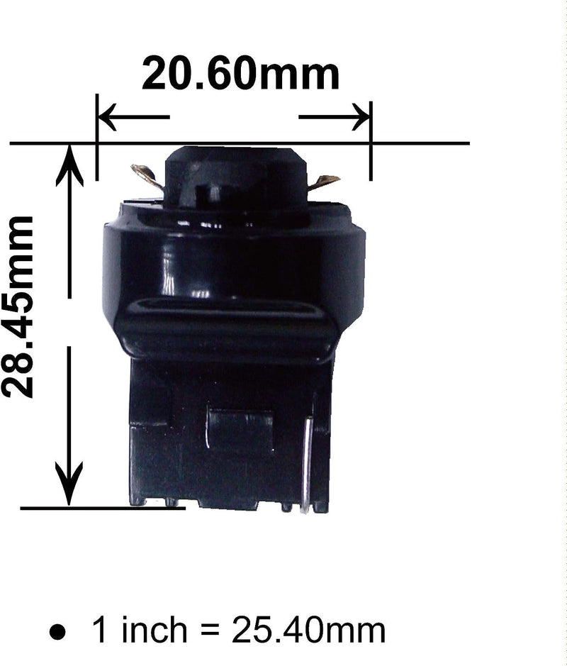 T10 168 194 to T20 (7440) Bulb Base Converter Transform Socket Adapter PA LED BULB - HYUGA