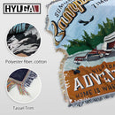 HYUGA Extra Large Camping Blanket (68"x48")- Camping Rug, Beach Blanket, Picnic Blanket, Outdoor Blanket, Bed Sofa Couch PA LED BULB - HYUGA