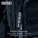 Magnetic Attachment Camping Rope Warning Light with 7 Lighting Modes TypeC Charging Camping Lamps HYUGA LED BULB