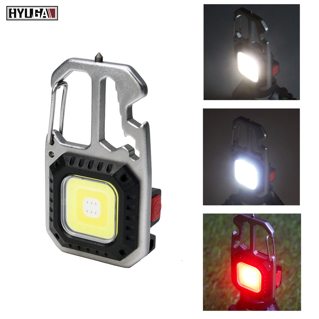 L-99 LED Mini Camping Lantern IPX4, Type-C Rechargeable Lamp, 5 Modes,  Emergency Flashlight, Decoration, Outdoor Portable Light HYUGA (Grey)