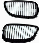 PA 1 SET Gloss Piano Black Front Kidney Grille for BMW E92 (2PCS/PAIR) PA LED BULB - HYUGA