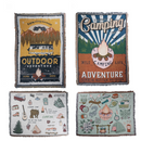 HYUGA Extra Large Camping Blanket (68"x48")- Camping Rug, Beach Blanket, Picnic Blanket, Outdoor Blanket, Bed Sofa Couch PA LED BULB - HYUGA