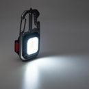 Mini Keychain COB Light 1000 Lumens Super Bright LED Rechargeable Flashlight as Outdoor Flashlight, Bottle Opener, Emergency Light, Screwdriver, Window Breaker (Pack of 1) Per-Accurate Incorporation