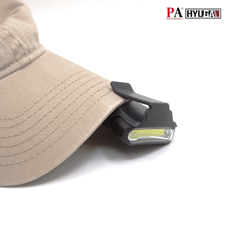 LED Clip-on Cap Lights Hat Flashlight COB LED Waterproof Ultra Bright