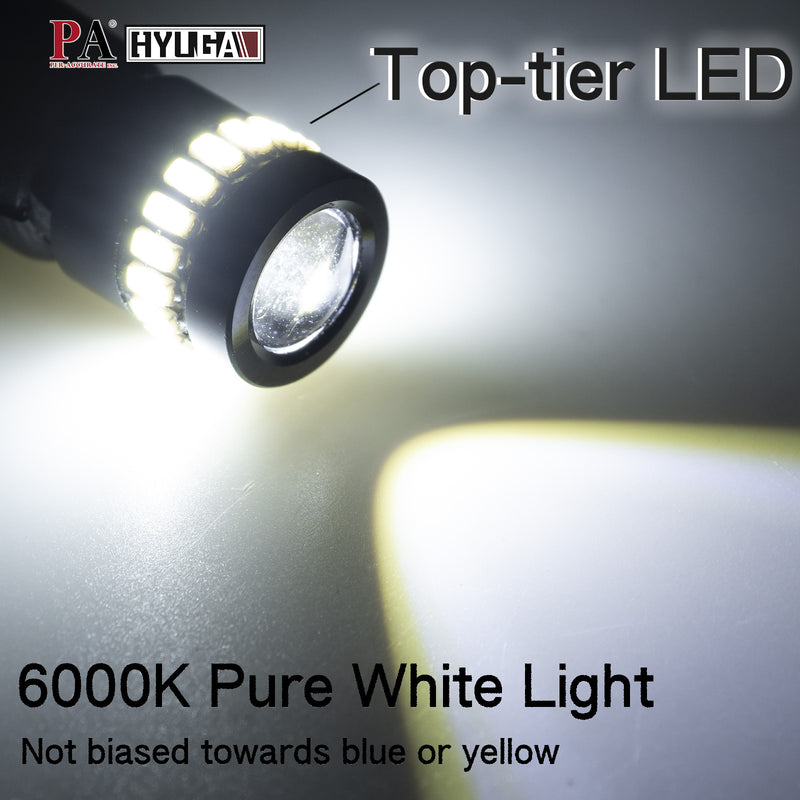 HYUGA BL9 T10 W5W 194 LED Bulb 6000K White 19SMD CANBUS Anti-Flicker f