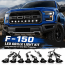 HYUGA Fit for Ford F-150 Mini Projector Amber LED Grille Marker Lights (2014-2019) | IP67 Waterproof | 8-Light Kit HYUGA LED BULB