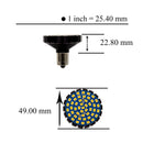 Fit for Harley-Davidson Motorcycle Generic Turn Signal Light LED Bulb replacements 48SMD 1157 Bay15d High Brightness Blinker Lamp Dual Color White + Amber (Yellow) | 2 bulbs HYUGA LED BULB