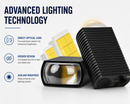 HYUGA Fit for Ford F-150 Mini Projector Amber LED Grille Marker Lights (2014-2019) | IP67 Waterproof | 8-Light Kit HYUGA LED BULB