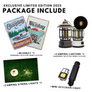 HYUGA New Year's Special Camping Gift Pack - 2025 Exclusive Limited Edition HYUGA LED BULB