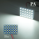 SAMURAI 24SMD 3030 Automotive Light (T10, Festoon and BA9S) (White) Rear Dome Light Interior Light Per-Accurate Incorporation