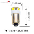 8SMD T10 Wedge #555 BA9S #44 #49 6.3V Arcade Pinball Machine Light Bulb