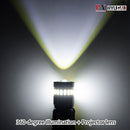 HYUGA BL9 T10 W5W 194 LED Bulb 6000K White 19SMD CANBUS Anti-Flicker for Interior Lamp License Plate Trunk light Plug and Play (Pack of 2) Per-Accurate Incorporation