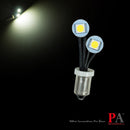 2SMD BA9S #44 #47 6.3V AC / DC Fold Side View Flexible Wire LED Bayonet Arcade Pinball Machine Light Bulb (10 Bulbs)