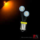 2SMD BA9S #44 #47 6.3V AC / DC Fold Side View Flexible Wire LED Bayonet Arcade Pinball Machine Light Bulb (10 Bulbs)