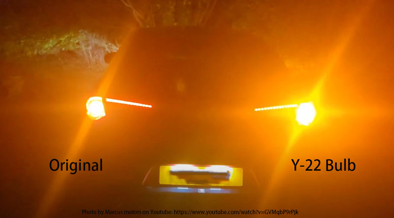 Y-22 LED Rear Indicators Turn Signal Light Amber Orange fit for Alfa Romeo Giulietta Giulieta (Anti Hyper Flash)-(Pack of 2) Per-Accurate Incorporation