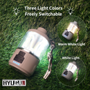 Dual-Function Camping Light Flashlight Hanging Camping Light Ambient Light Light with Three Color Modes Five Brightness Levels HYUGA LED BULB