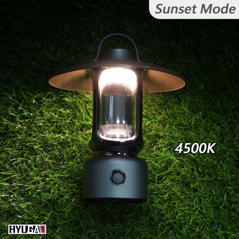L-99 LED Mini Camping Lantern IPX4, Type-C Rechargeable Lamp, 5 Modes, Emergency Flashlight, Decoration, Outdoor Portable Light HYUGA (Gray) PA LED BULB - HYUGA