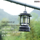 LED Vintage Lantern Rechargeable, Indoor/Outdoor Hanging Decor Lanterns, with Dimmable Control, Portable Outdoor Hanging Tent Light for Camping, Patio Waterproof, Emergency Survival Kits, Hiking, Bedroom PA LED BULB - HYUGA