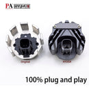 TF1 2x LED Fog Light Bulbs 6000K White 30W Plug and Play Compatible with 2020~ Corolla Cross, Corolla, CHR, SIENTA, RAV4, HILUX HYUGA (Pack of 2) PA LED BULB - HYUGA