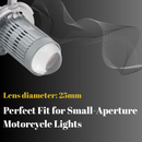 HS1 H17  White/Golden light  Headlight 12V LED  M6S Small Aperture  Low Beam 20W / High Beam 30W  PA LED HYUGA LED BULB