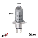 HS1 H17  White/Golden light  Headlight 12V LED  M6S Small Aperture  Low Beam 20W / High Beam 30W  PA LED HYUGA LED BULB