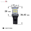 LED Bulb compatible with Honda Fit 2020 2021 2022 2023 2024 LED Turn Signal Light Indicator Light Blinker Light Rear Turn Signal/&nbsp;Reverse Light Backup Light Tail light/ Fog lights TF1 (White)/ Fog lights TF1 (Yellow) HYUGA LED BULB